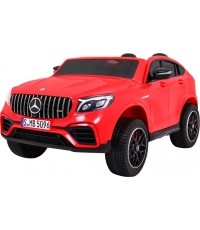 Samochód elektryczny dla dzieci Mercedes GLC 63S, czerwony