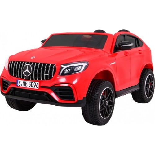 Samochód elektryczny dla dzieci Mercedes GLC 63S, czerwony