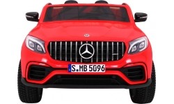 Samochód elektryczny dla dzieci Mercedes GLC 63S, czerwony
