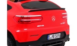 Samochód elektryczny dla dzieci Mercedes GLC 63S, czerwony