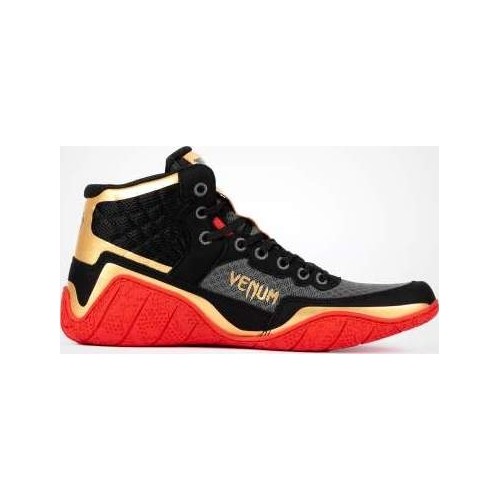 Buty zapaśnicze Venum Elite Wrestling Black/Gold/Red