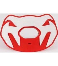 Ochraniacz na zęby Venum Elite Lipguard Logo Edition, czerwono-biały