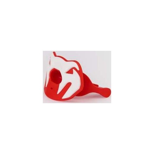 Ochraniacz na zęby Venum Elite Lipguard Logo Edition, czerwono-biały