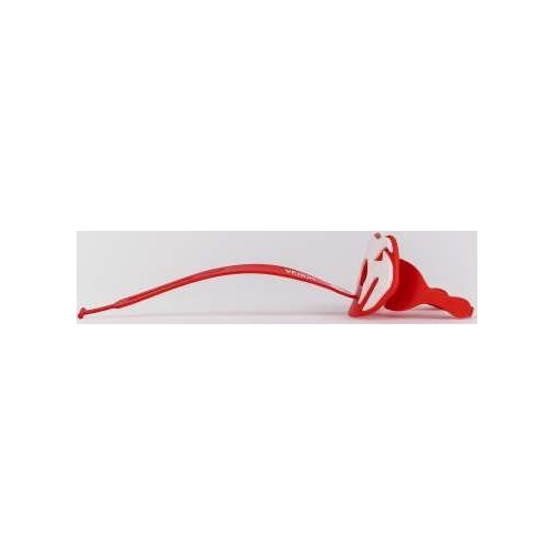 Ochraniacz na zęby Venum Elite Lipguard Logo Edition, czerwono-biały