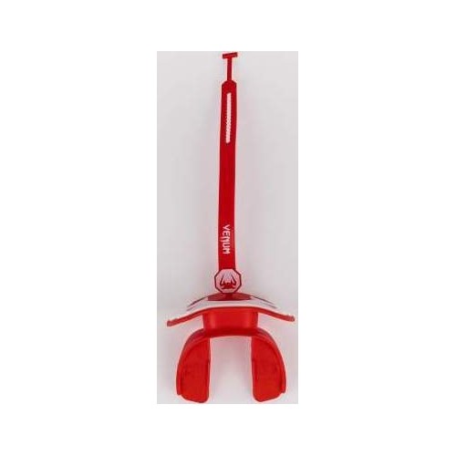 Ochraniacz na zęby Venum Elite Lipguard Logo Edition, czerwono-biały