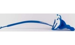 Ochraniacz na usta Venum Elite Lipguard Logo Edition - niebiesko-biały