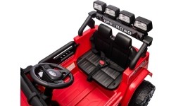 Pojazd elektryczny Off-Road CLIMBER, czerwony