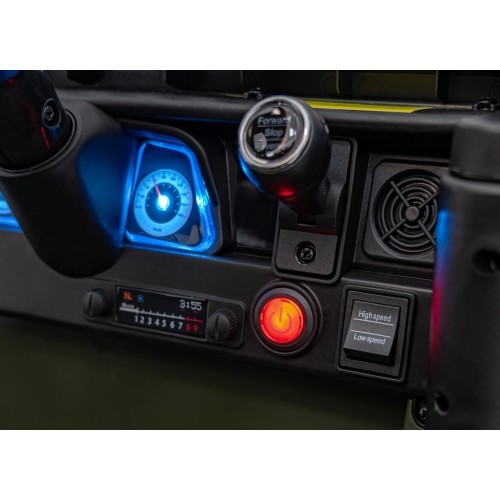 Pojazd elektryczny Off-Road CLIMBER, zielony