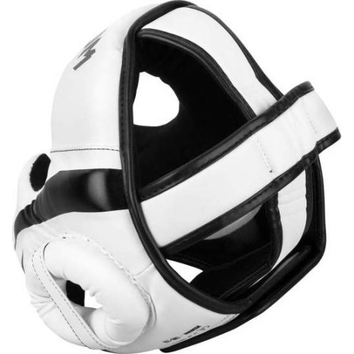 Kask bokserski Venum Elite, biało-czarny