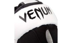 Kask bokserski Venum Elite, biało-czarny