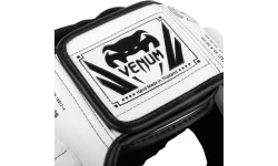 Kask bokserski Venum Elite, biało-czarny