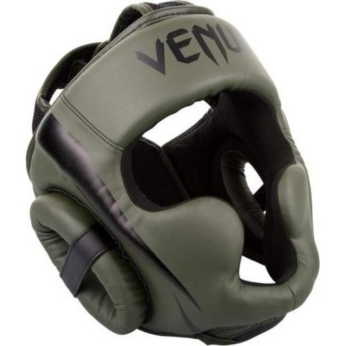 Kask bokserski Venum Elite - Khaki/Czarny