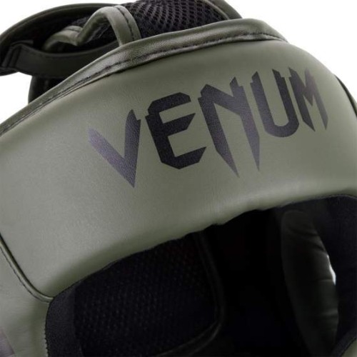 Kask bokserski Venum Elite - Khaki/Czarny