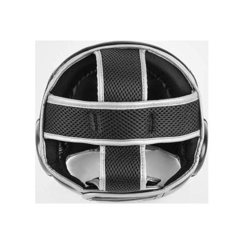 Kask bokserski Venum Challenger, czarny/srebrny