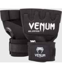 Owijki bokserskie Venum Gel Kontact Quick, czarne