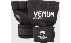 Owijki bokserskie Venum Gel Kontact Quick, czarne