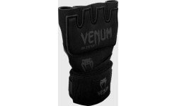 Owijki bokserskie Venum Kontact Gel Glove Wraps - Black/Black