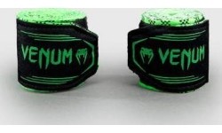 Owijki bokserskie Venum Tartan – neonowa zieleń