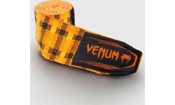 Bandaże bokserskie Venum Tartan, dyniowe