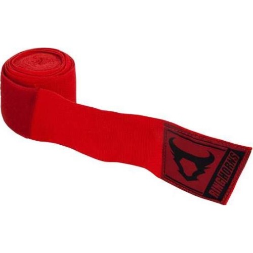 Bandaże bokserskie Ringhorns Charger, 4 m, czerwone