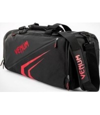 Torba sportowa Venum Trainer Lite Evo - czarno-czerwona