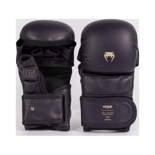 Rękawice sparingowe MMA Venum Impact Evo, ciemnofioletowe