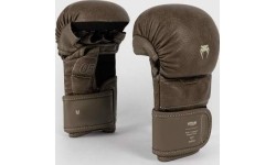 Rękawice MMA Venum Impact Evo Scales do sparingu, brązowe