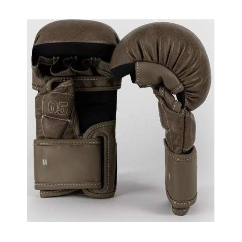 Rękawice MMA Venum Impact Evo Scales do sparingu, brązowe