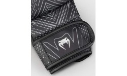 Rękawice sparingowe Venum Midnight Fury, czarno-szaro-srebrne