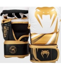 Rękawice MMA Venum Challenger 3.0 – białe/czarne/złote