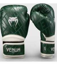 Rękawice bokserskie dziecięce Venum Contender 1.5 XT - Forest Green/Off White