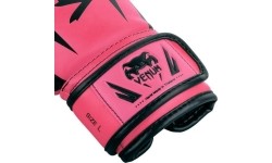 Rękawice bokserskie dziecięce Venum Elite Kids Exclusive, fluorescencyjny róż