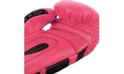Rękawice bokserskie dziecięce Venum Elite Kids Exclusive, fluorescencyjny róż