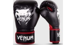 Rękawice bokserskie Venum Contender Kids - czarne/czerwone