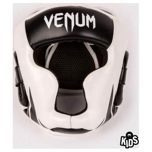 Kask dziecięcy Venum Challenger, czarny/biały