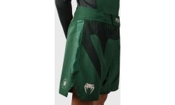 Venum Attack dziecięce spodenki do walki – Forest Green/Off White