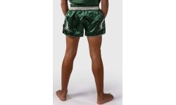 Spodenki Muay Thai Venum Inferno – zielono-białe
