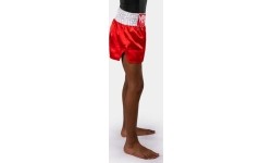 Dziecięce spodenki muay thai Venum Classic, ognista czerwień