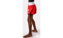 Dziecięce spodenki muay thai Venum Classic, ognista czerwień
