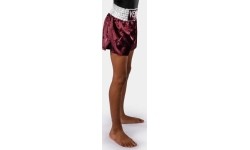 Spodenki Muay Thai Venum Classic dla dzieci - bordowe