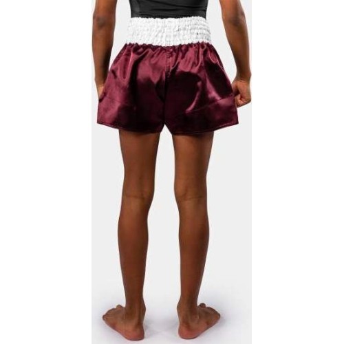 Spodenki Muay Thai Venum Classic dla dzieci - bordowe