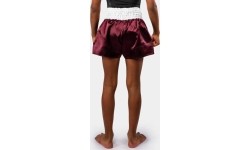 Spodenki Muay Thai Venum Classic dla dzieci - bordowe