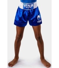 Dziecięce spodenki Muay Thai Venum Classic, królewski błękit