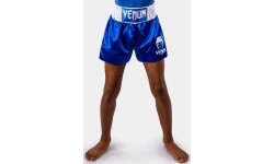 Dziecięce spodenki Muay Thai Venum Classic, królewski błękit