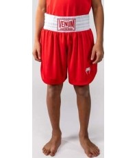 Venum Classic dziecięce szorty bokserskie, Fire Red