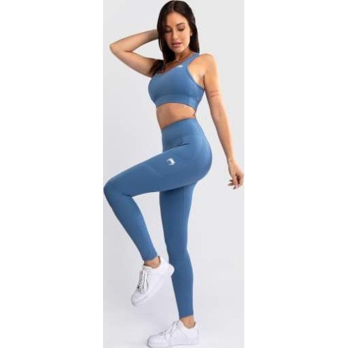 Damskie legginsy sportowe Venum Essential Storm Blue
