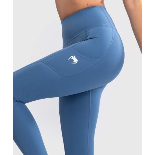 Damskie legginsy sportowe Venum Essential Storm Blue