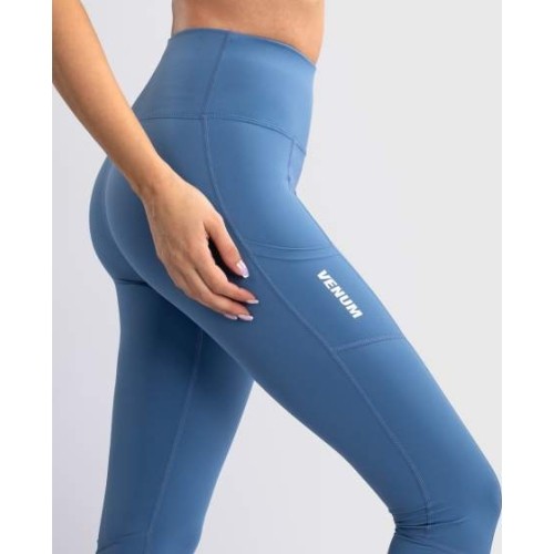 Damskie legginsy sportowe Venum Essential Storm Blue