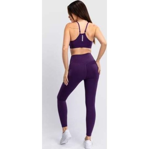 Damskie legginsy Venum Essential, ciemnofioletowe