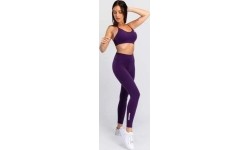 Damskie legginsy Venum Essential, ciemnofioletowe